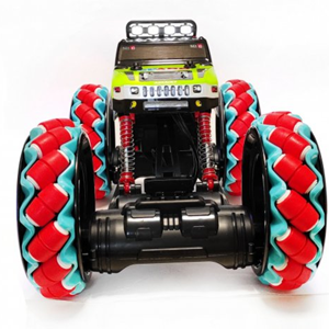  ماشین کنترلی شارژی آفرود جیپ سبز با دو کنترل دستی و دستبندی Off-Road RC Car Drift Wheels 1:10 -اسباب بازی